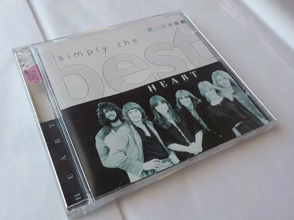 Vintage CD Rock Music Heart Simply the Best Sony Music Germany 1999